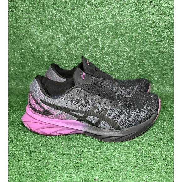 Asics Shoes - Asics Dynablast Womens Size 10 Black Purple Gym Running Shoes Sneakers 1012A701